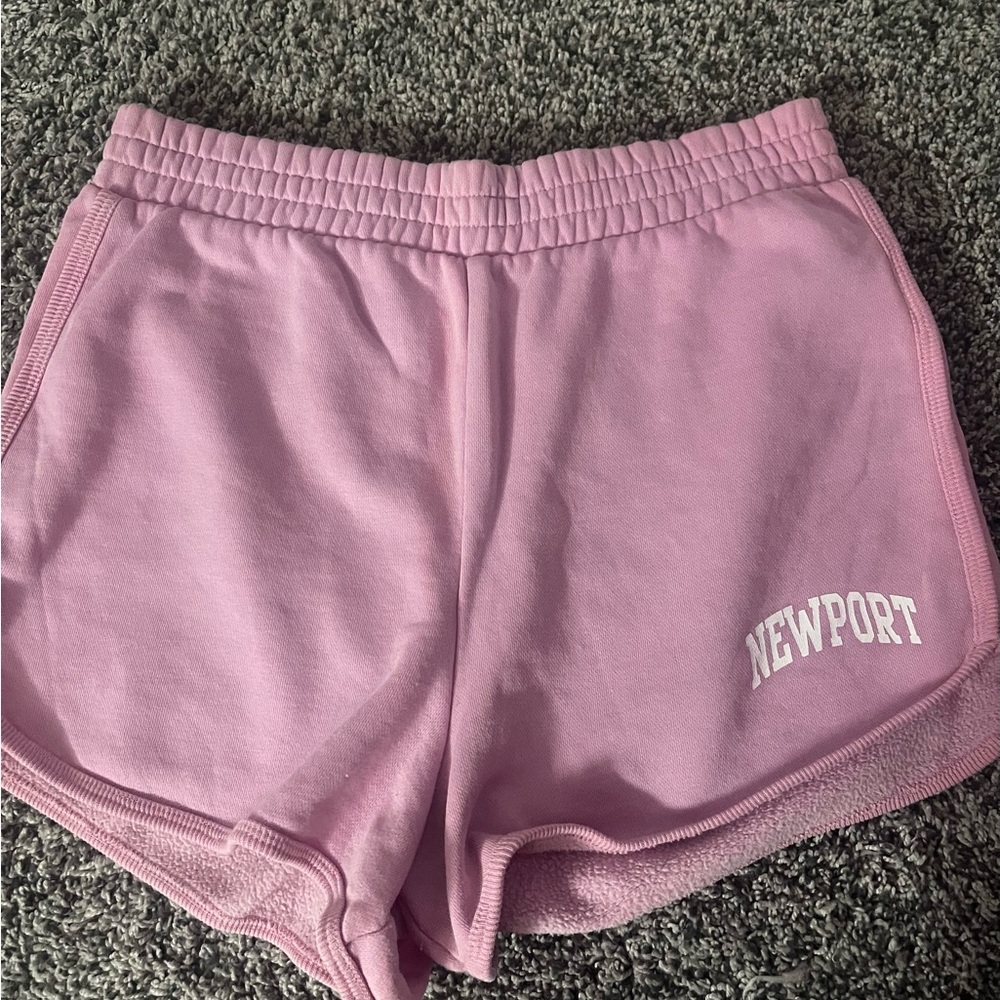 GAP Women's Athletic Shorts in Pink